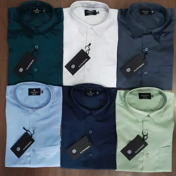 Premium satin plain shirts  uploaded by LEEV WINGS LIFESTYLE on 7/7/2023