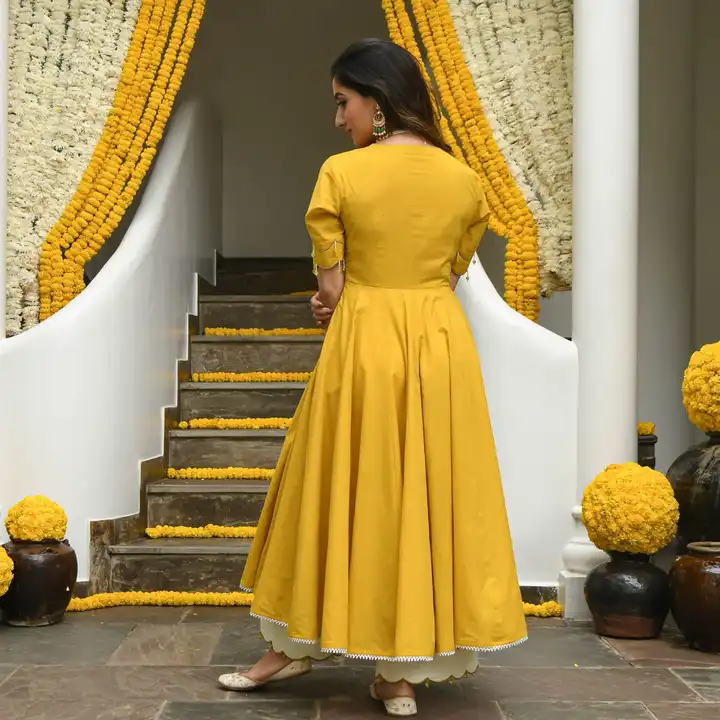 Post image Hey! Checkout my new product called
Yellow gown 3piece set.