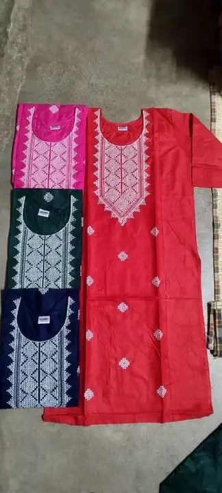 Rayon panel kurti only wholesale minimum order 300 uploaded by Sneha collection 9593994622 call me on 7/7/2023