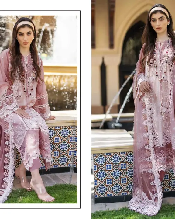 *_ Launched By embroidered Luxury Lawn Collection 2023* 

 *🔸Luxury Lawn 76001🔸*
Mariab Embroidere uploaded by Ahmed fashion on 7/8/2023