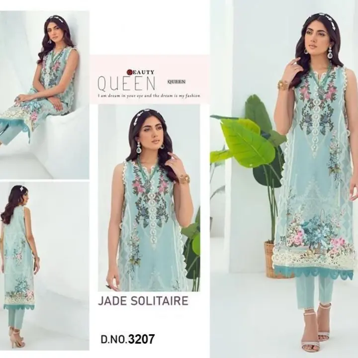 JADE SOLITAIRE

SUPER HIT DESIGN AVL IN SINGLE 

*D NO:- 3207*

TOP PURE COTTON PRINT WITH PATCH EMB uploaded by Ahmed fashion on 7/8/2023