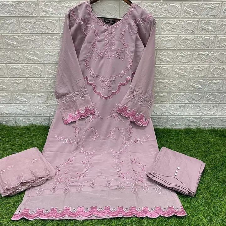 💞🌟 *Zoya Studio Now launching New Design With Embroidered Patch Work Tunic With Pant  & Duptta.... uploaded by Ahmed fashion on 7/8/2023