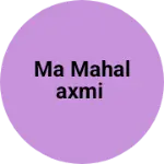 Business logo of Ma mahalaxmi