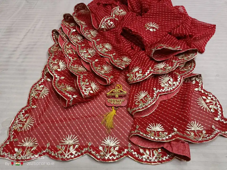 🙏JAI SHREE SHYAM JI🙏
*new Lunching*
🦚🌹🌴🙏🌴🌹🦚🙏🌴🌹
🦚 *Pure 60g mothada fabric saree*
🦚 *re uploaded by Gotapatti manufacturer on 7/8/2023