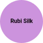 Business logo of RUBI SILK