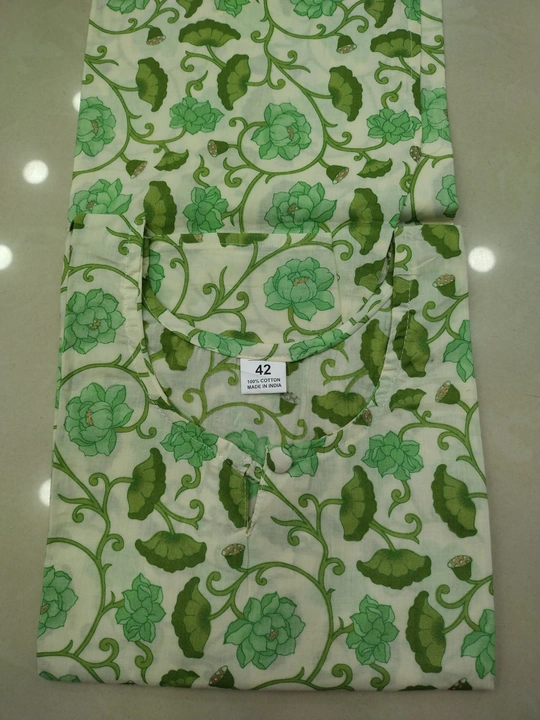 *Short kurti*

*Fabric - Cotton 60-60* uploaded by Sushil prints on 7/8/2023