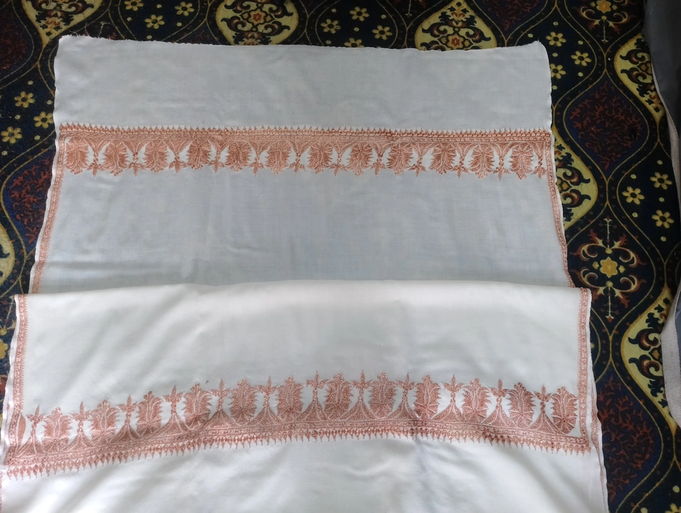 Kashmiri hand-made Tilla shawl  uploaded by Bright Embroiders on 7/8/2023