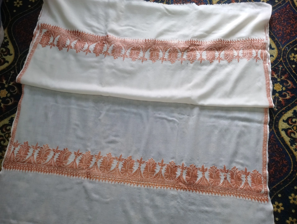 Kashmiri hand-made Tilla shawl  uploaded by business on 7/8/2023