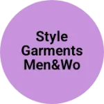 Business logo of Style garments men&women