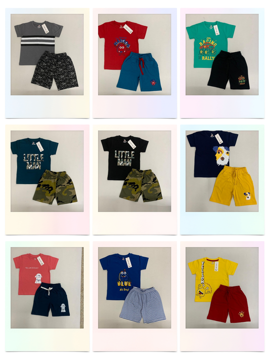 Kids tshirt trousers uploaded by business on 7/8/2023