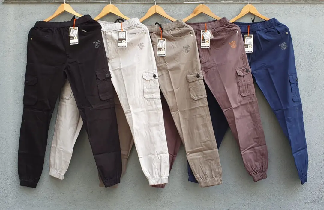 Cottorn cargo joggers (grip) multi color M L XL 2XL  uploaded by business on 7/8/2023