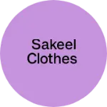 Business logo of Sakeel clothes