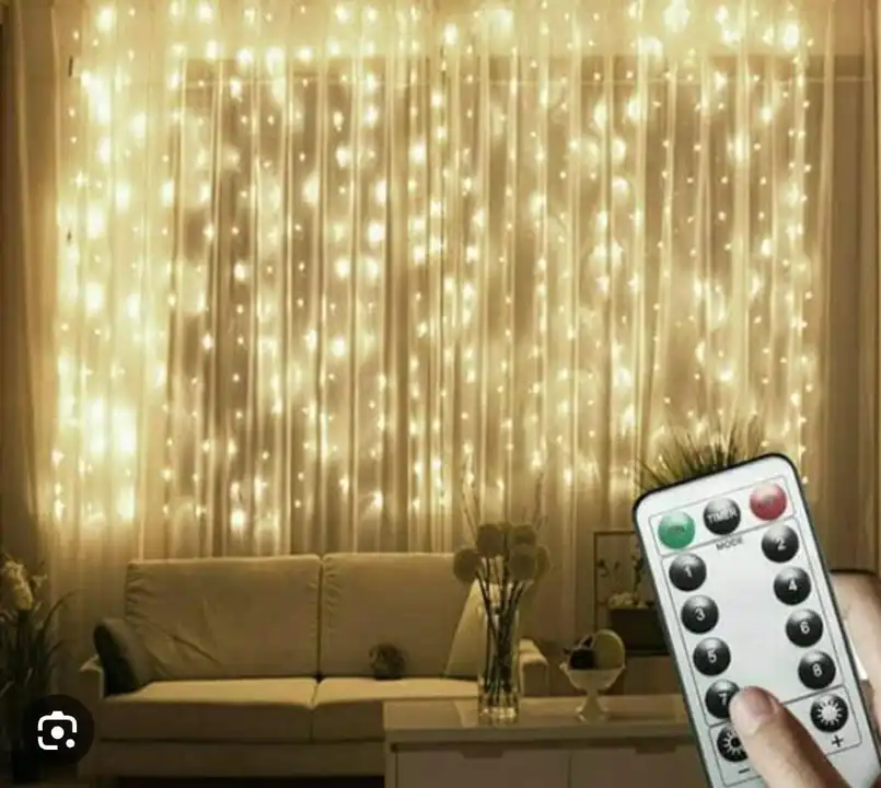 Fairy light curtain  uploaded by Aniga collection  on 7/8/2023