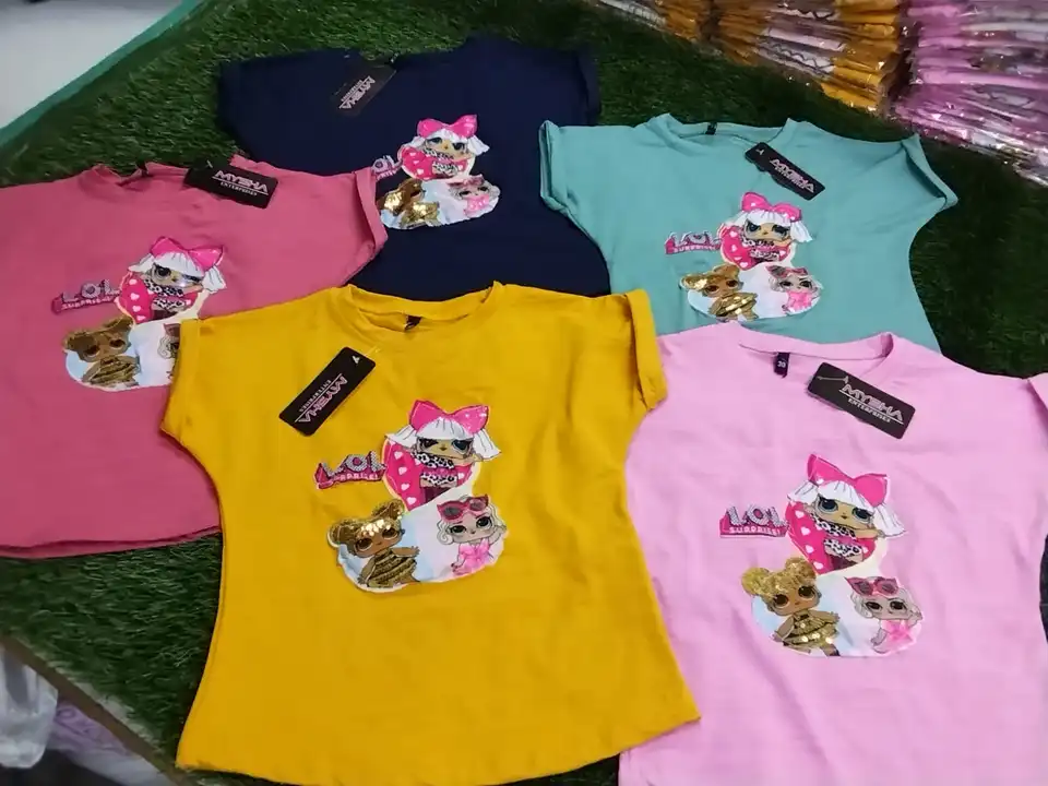 light tshirt for baby girls uploaded by mysha enterprises on 7/8/2023