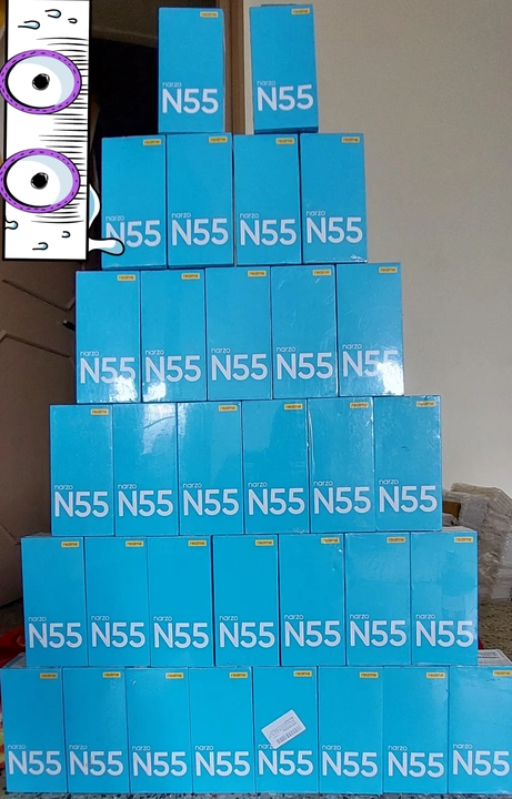 Realme Narzo n 55 4+64 seal pack uploaded by business on 7/8/2023