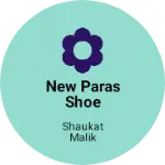 Business logo of New Paras shoe Palace