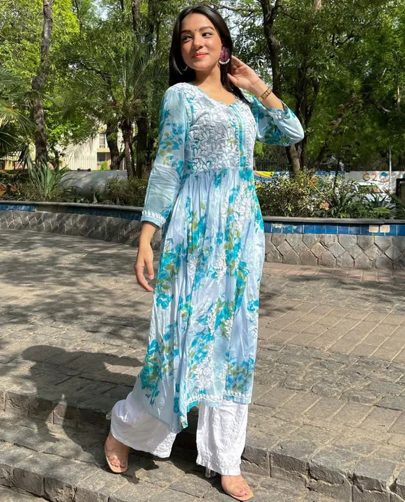 Kurti Set uploaded by NIPHU & CHAHU VLOGS  on 7/8/2023