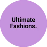 Business logo of Ultimate fashions.