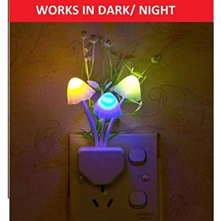 Led night light mushroom lamp  uploaded by The palak trading company on 7/8/2023
