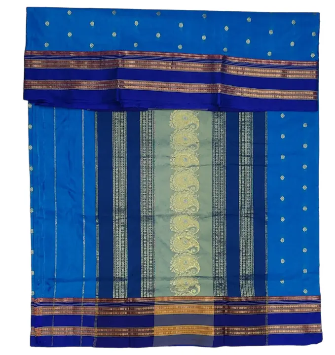 Narayan peth silk.rich pallu  uploaded by S.r.chindak &bros on 7/8/2023
