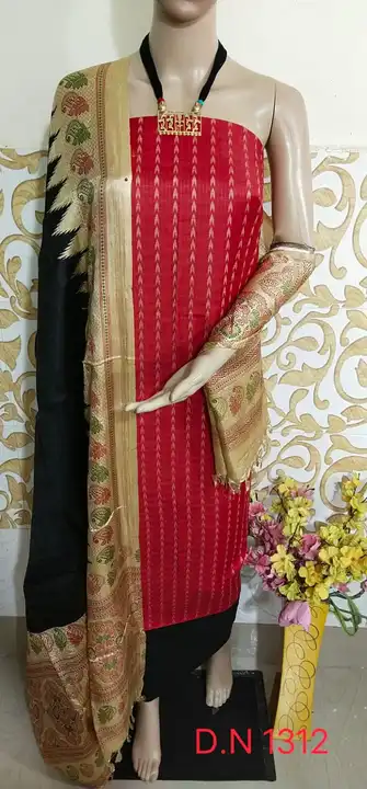 Madhubani print suit uploaded by Silk on 7/8/2023