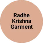 Business logo of Radhe Krishna garment store