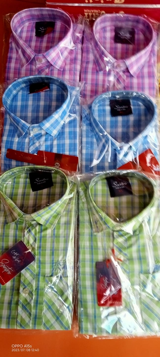 Men shirts uploaded by Lakshya enterprises on 7/8/2023