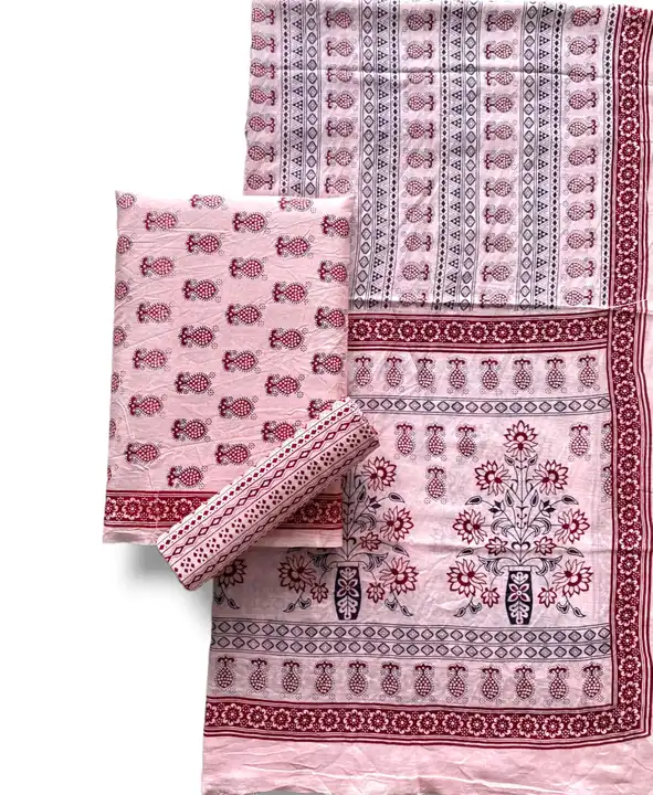 Bagh Print Cotton suites uploaded by Mumtaz batik Prints on 7/8/2023
