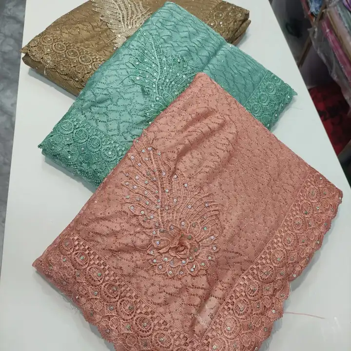 Net saree  uploaded by business on 7/8/2023