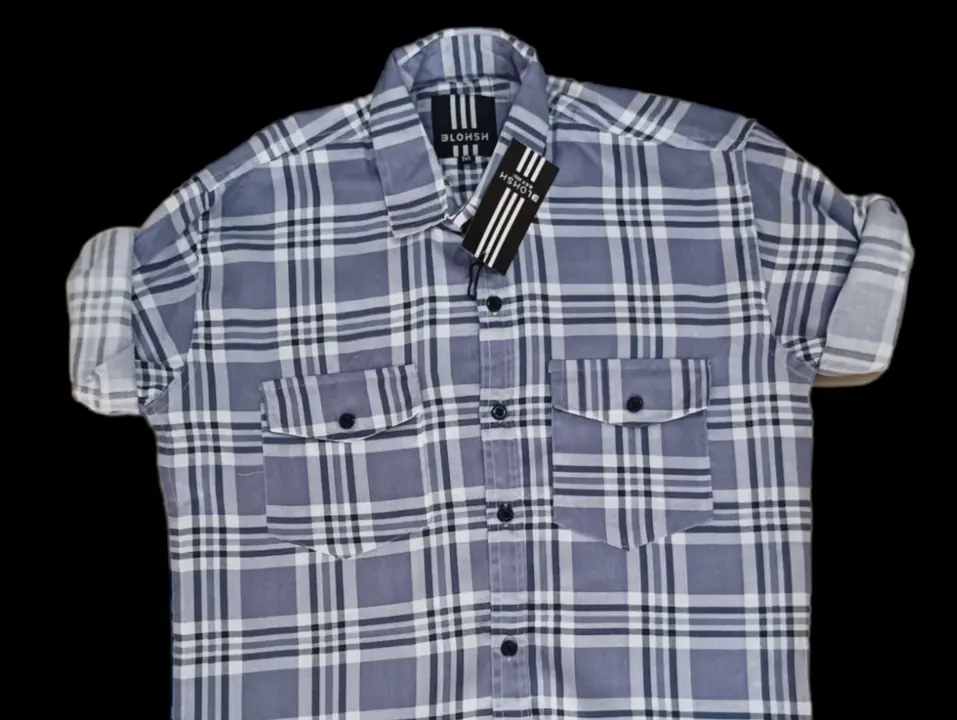 Double pocket cheaks shirt cargo  uploaded by Cotton X - Made in India  on 7/8/2023