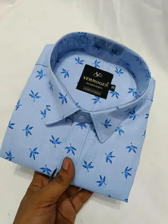 Dobby printed shirts uploaded by MUMBAI SHIRTS  on 7/8/2023