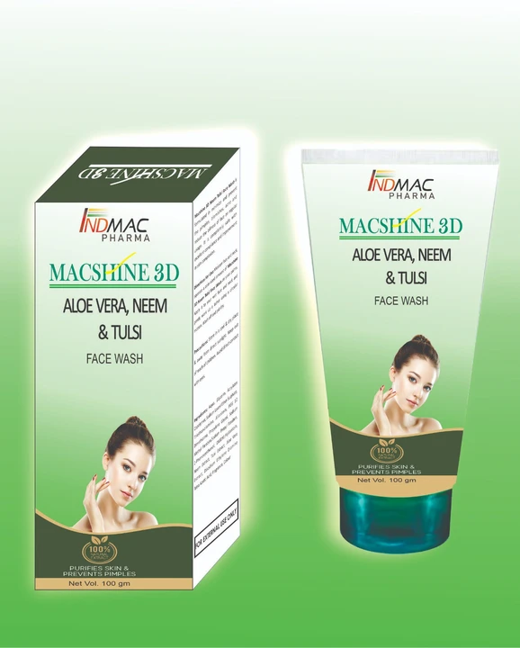 Macshine-3D Facewash uploaded by Indmac Pharma on 7/8/2023