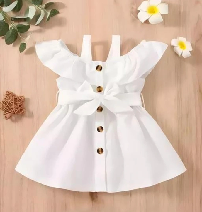 Cute lil white frock uploaded by business on 7/8/2023