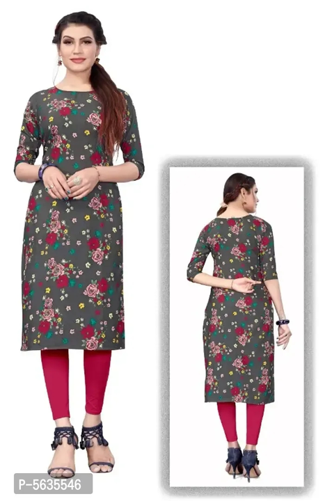 Women's Printed Full-Stitched Crepe Straight Kurti

 uploaded by Amazing Deal'z Store on 7/8/2023