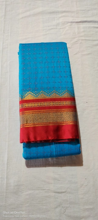 Ilkal saree's uploaded by Advik sarees textiles on 7/8/2023