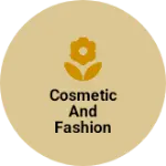 Business logo of Cosmetic and fashion emporium