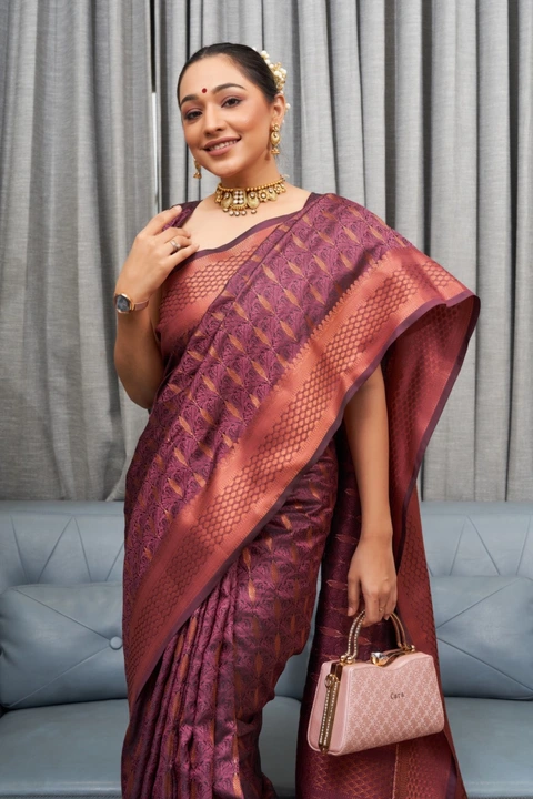Soft silk sarees uploaded by VARDHAK COLLECTION  on 7/8/2023