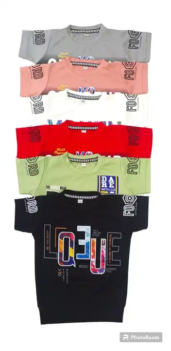 Kids boys t shirt  uploaded by Saif garments on 7/8/2023