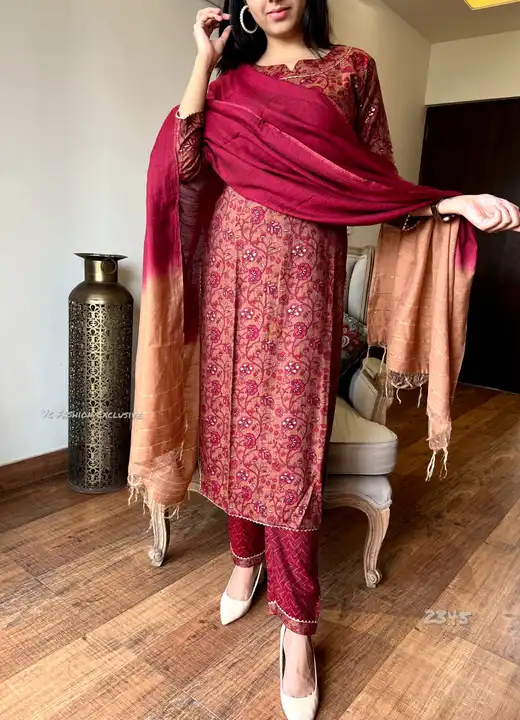 Post image Hey! Checkout my new product called
3piece Dupatta set.