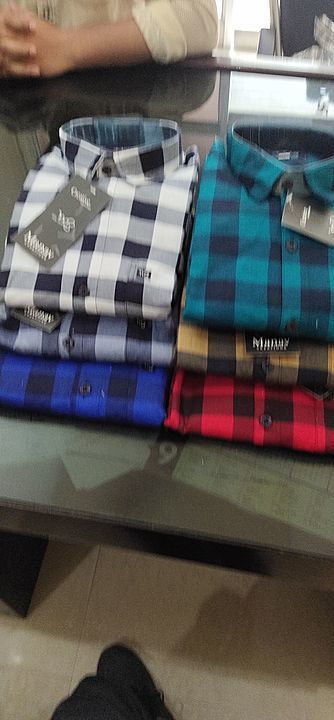 cotton checks m,l,xl in size uploaded by MANAV CREATIONS on 7/15/2020