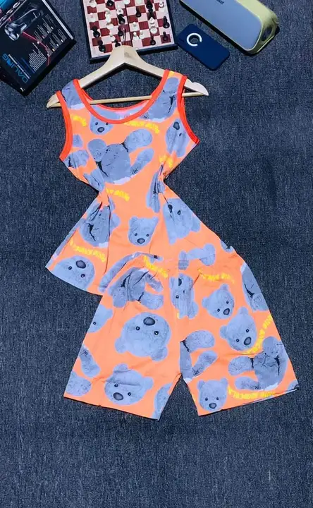 Cotton plain or print night dresses for women uploaded by Urmila Marketing on 7/8/2023