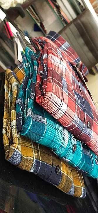 cotton checks m,l,xl ,in dize uploaded by MANAV CREATIONS on 7/15/2020