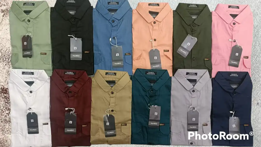 Dobule Pocket Shirt Cotton  uploaded by Shakti Clothing on 7/9/2023
