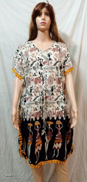 Catalog Name: *cotton kaftan kurtis uploaded by wholsale market on 7/9/2023