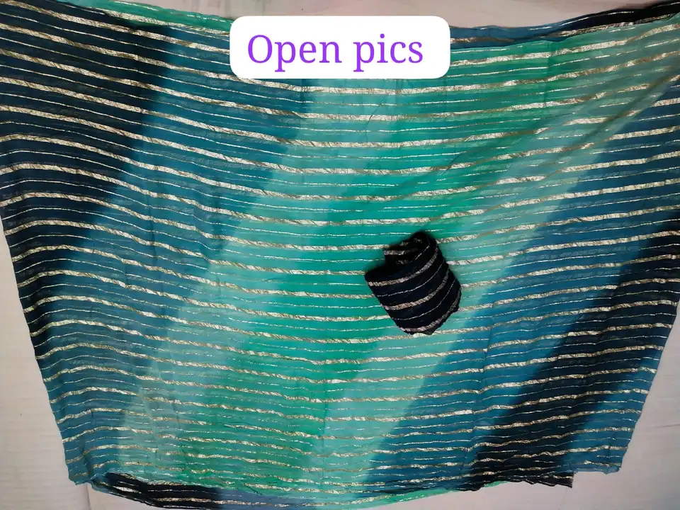 *🛍️🛒New Launch🛒🛍️😱😱😱😱😱😱*👉🏻super duper item 
👉🏻pure Jhorjhat fabric 
👉🏻 Jaipuri multi uploaded by Gotapatti manufacturer on 7/9/2023