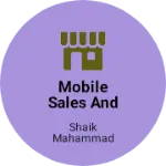 Business logo of Mobile sales and service