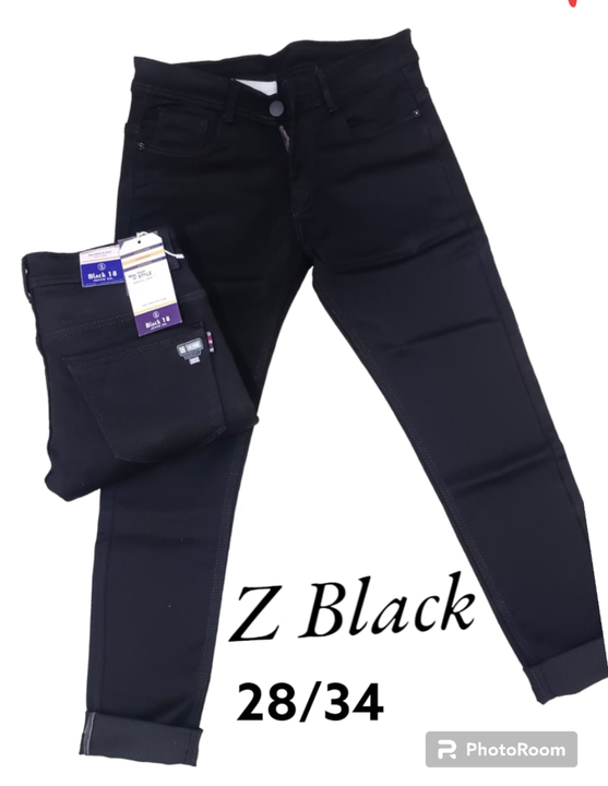 Man black jeans uploaded by Om apparel on 7/9/2023