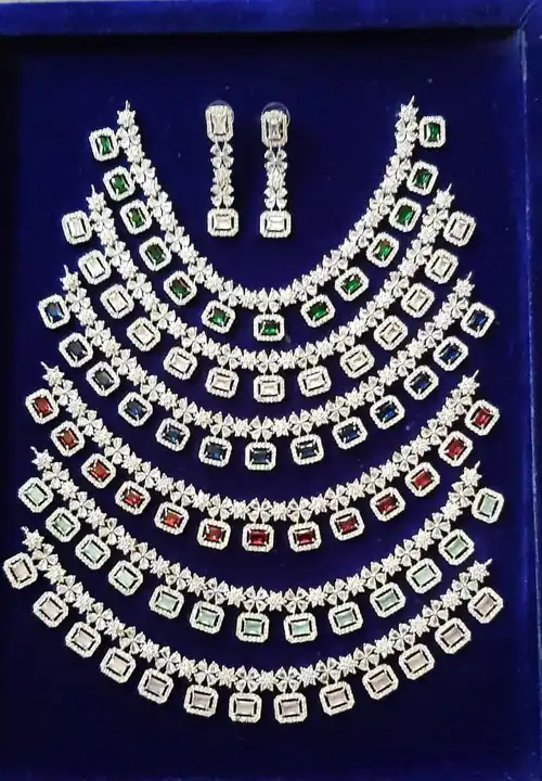 Necklace & earrings  uploaded by business on 7/9/2023