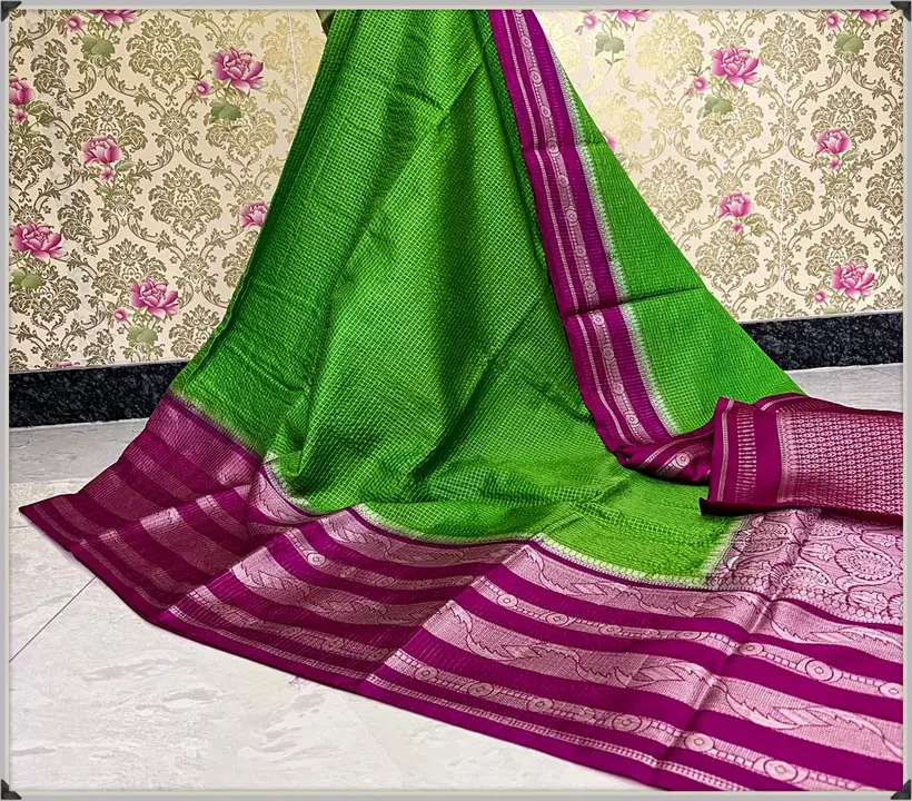 Banarsi Waamsilk Soft Saree uploaded by Meenawala Fabrics on 7/9/2023