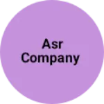 Business logo of Asr company